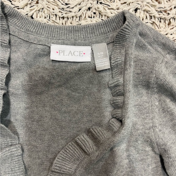 Place Light Gray Kids Hoodie - Picture 2 of 3